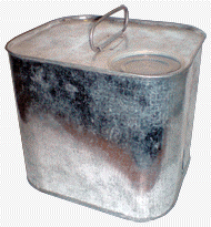 Коробки из оцинкованного металла для хранения образцов зерна КХОЗ на 10 литров