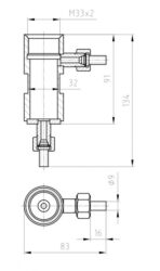 Кювета проточная к МАРК-602МП, МАРК-602Т