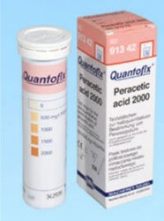 Тест-Полоски индикаторные QUANTOFIX® надуксусная кислота 500-2000 мг/л
